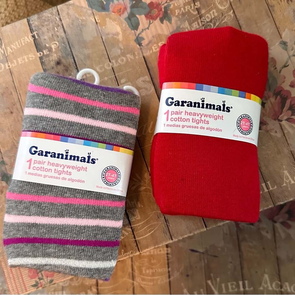 Girls Garanaimal Tights Bundle